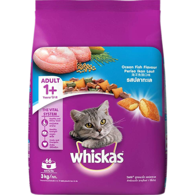 Whiskas Adult Cat Food Ocean Fish Flavour