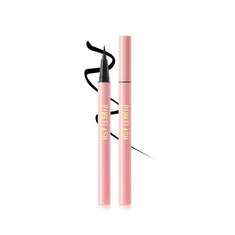 PINKFLASH Lock All Day Waterproof Eyeliner (E01) -(E02)- Smudge-proof & Fast-Drying Liner - Black and Brown Eye Liner
