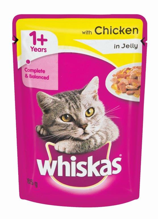 Whiskas Adult Cat Food With Chicken In Jelly