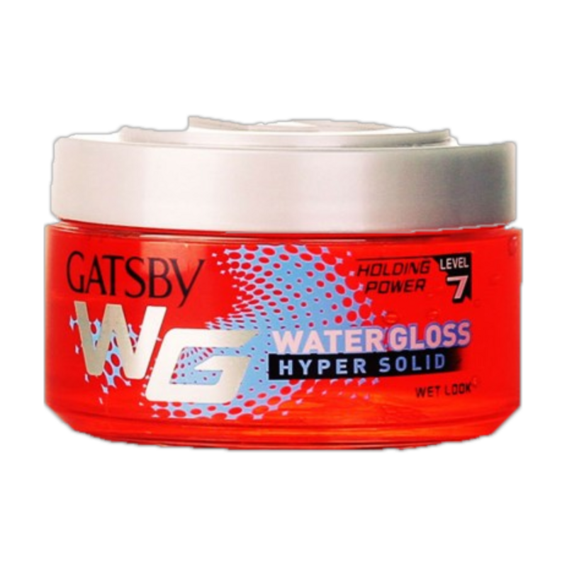 Gatsby Water Gloss Hyper Solid Holding Power Level 7 Hair Gel