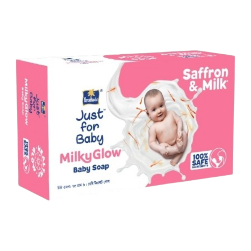 Parachute Just For Baby - Milky Glow Saffron & Milk Soap