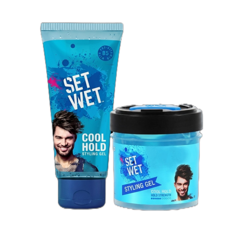 Set Wet Hair Gel Cool Hold Styling
