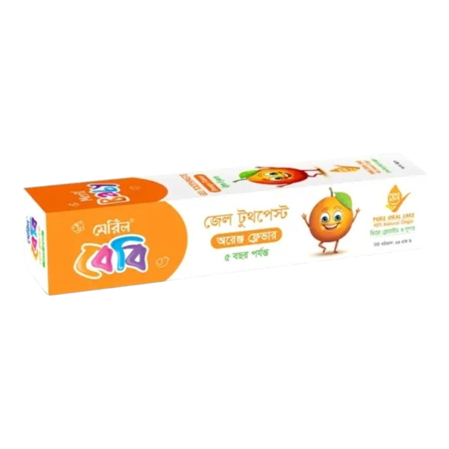 Meril Baby Gel Orange Toothpaste