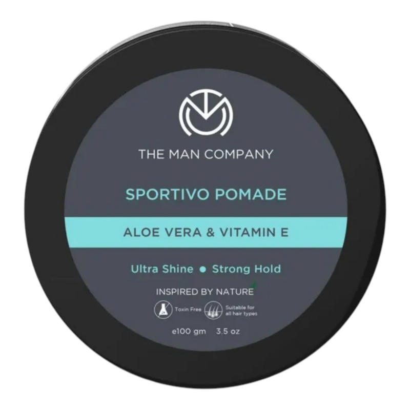The Man Company Sportive Stronghold Hair Styling Pomade Wax for Men