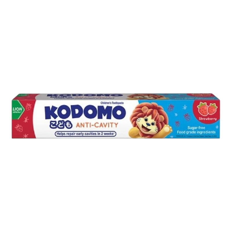 Kodomo Anti Cavity Strawberry Toothpaste 