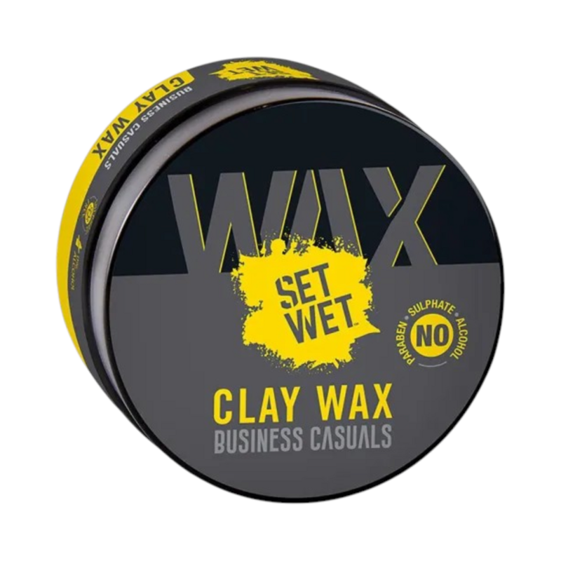 Set Wet Hair Wax For Men- clay wax-60gm