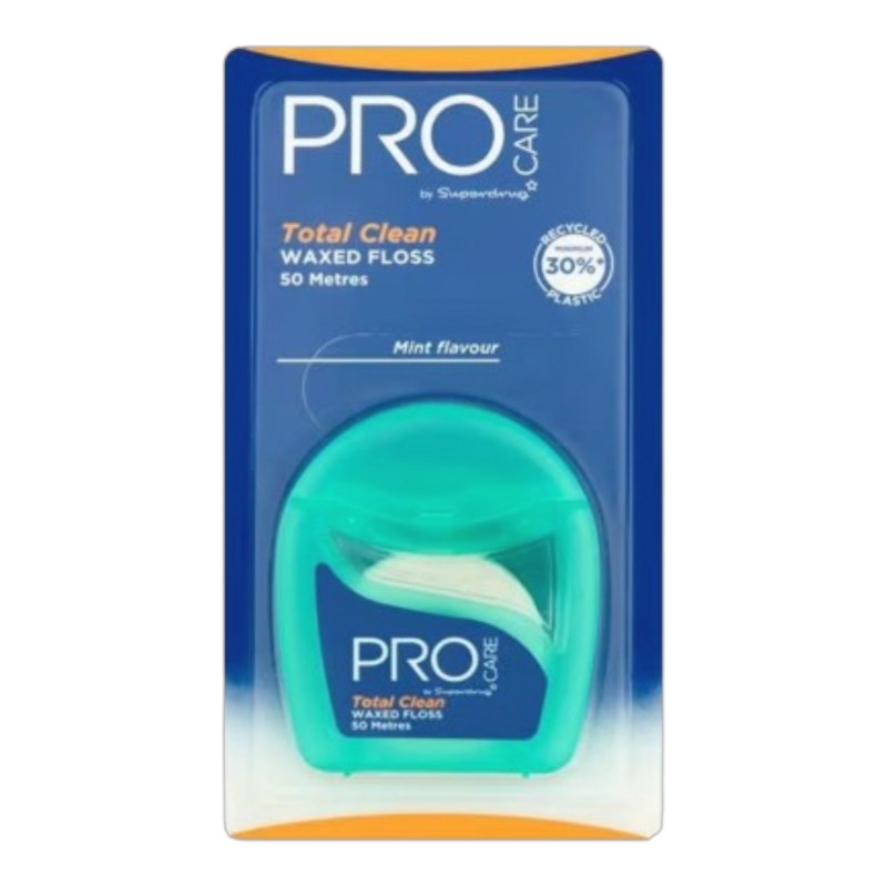 Superdrug ProCare Mint Waxed Floss 