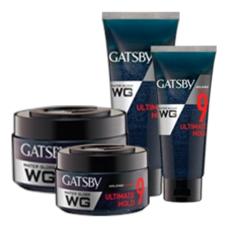 Gatsby Water Gloss Hair Styling Gel Holding Level 9 - Ultimate Hold