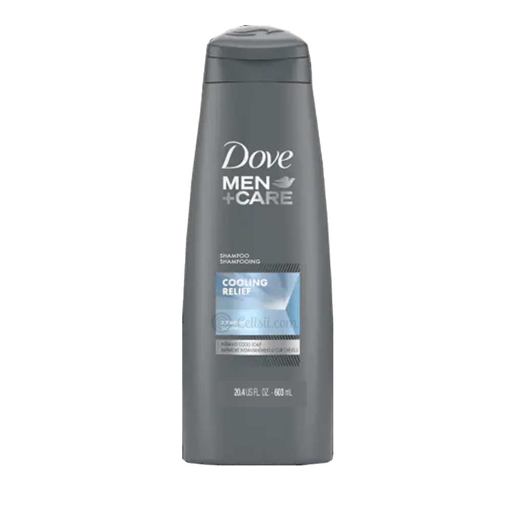 Dove Men Cooling Relief Shampoo (603ml)