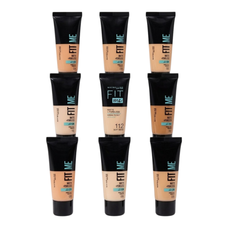Maybelline New York FIT ME MATTE + PORELESS LIQUID FOUNDATION