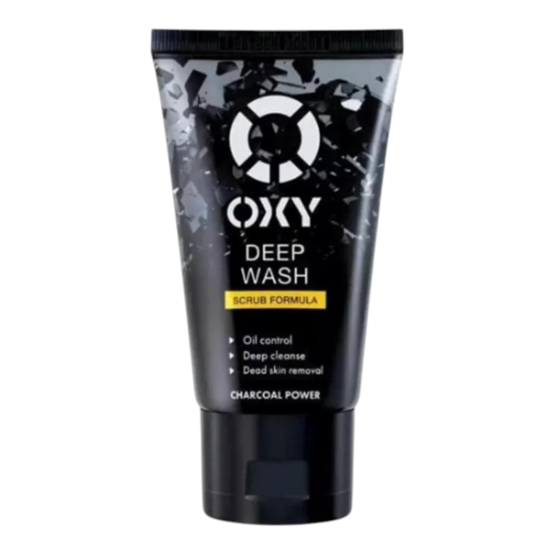 Oxy Deep Face Wash Men Charcoal Cleanser