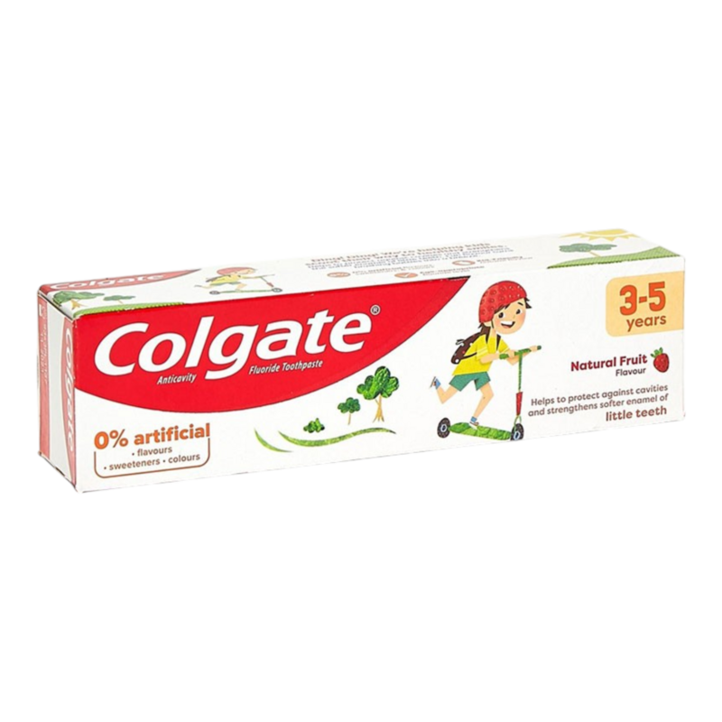 Colgate Natural Fruit Flavour Kids Toothpaste 3-5 Years