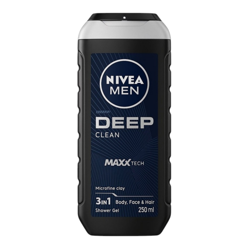 NIVEA MEN Deep Clean Maxx Tech Shower Gel