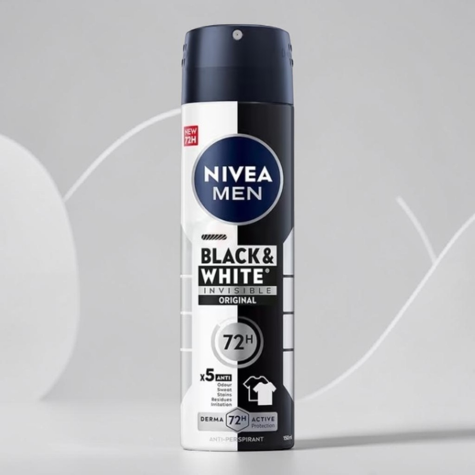 NIVEA MEN Black & White Invisible Body Spray