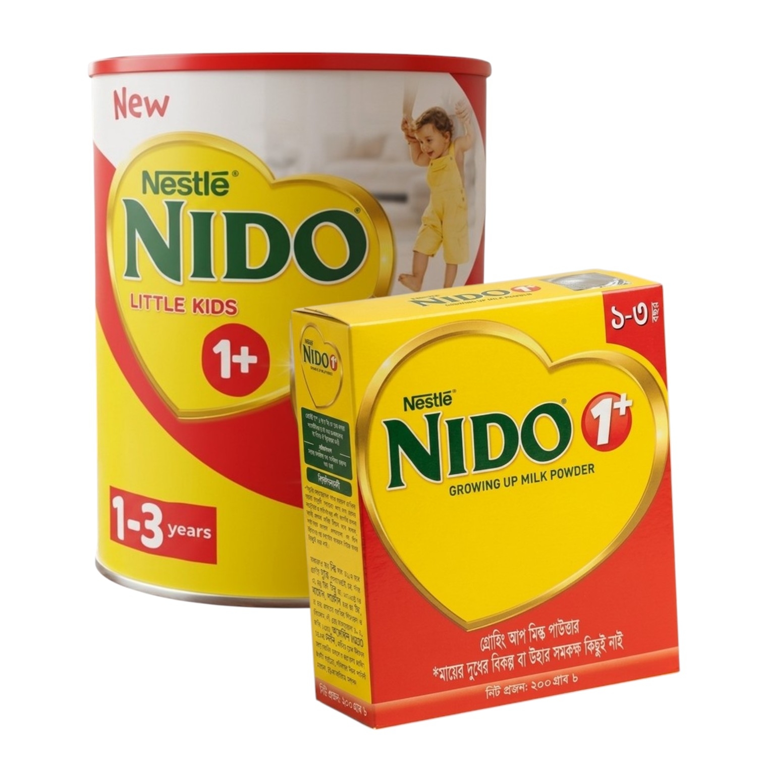 Nestle NIDO Little Kids 1+ Growing Up Milk Powder (1-3 Years) 