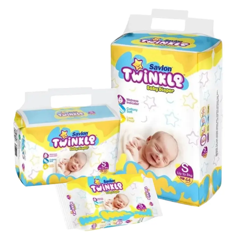 Twinkle Belt System Baby Diaper S size (0-8 kg)