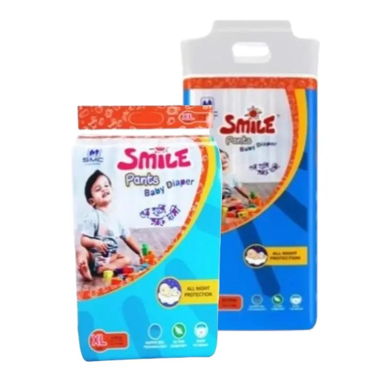 Smile Pant System Baby Diaper (Size-XL) (12-17kg)