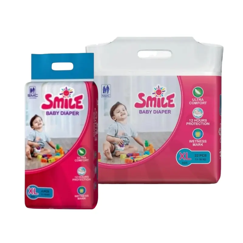 Smile Belt System Baby Diaper (Size-XL) (11-18kg)