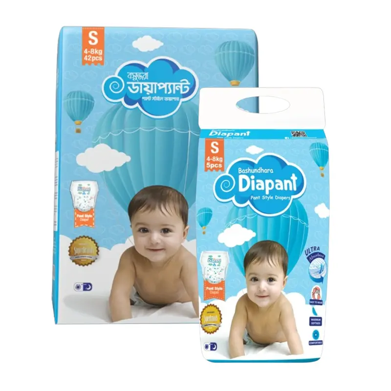 Bashundhara Diapant (S Size) (4-8 kg)