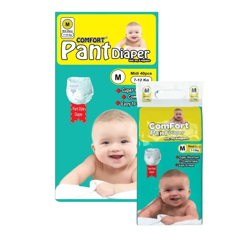 Comfort Baby Pant Diaper (M-Size) (7-12 kg)