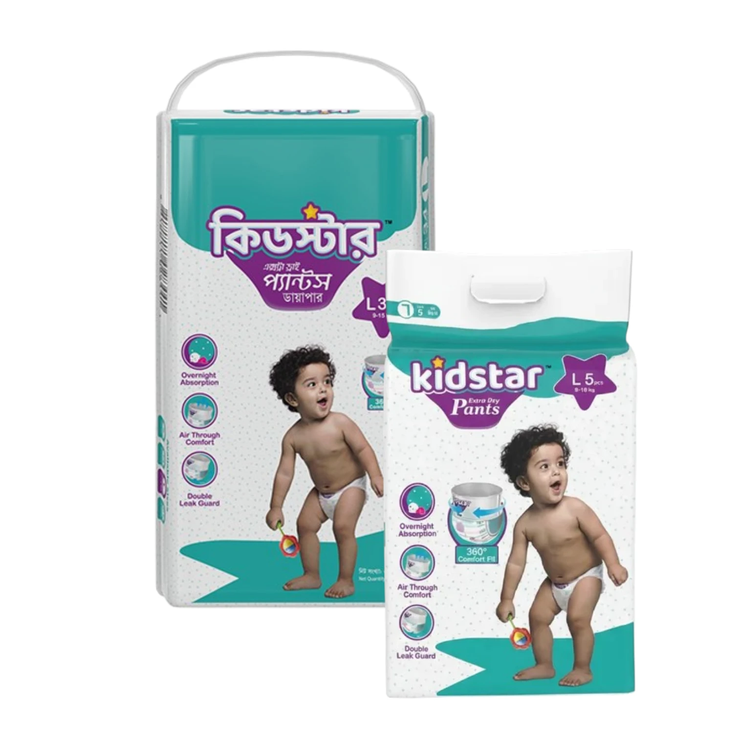 Kidstar Baby Paint Diaper (L-Size) (9-18kg)