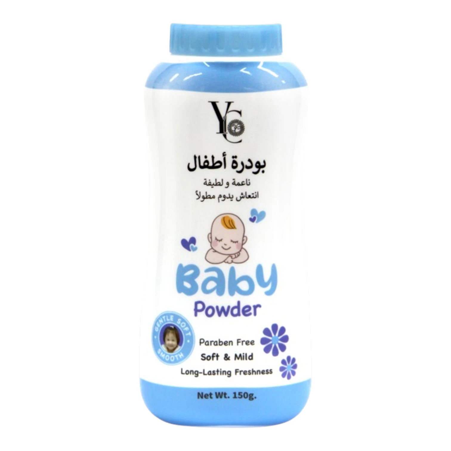 YC Baby Powder Paraben Free  Soft & Mild  Long-Lasting Freshness