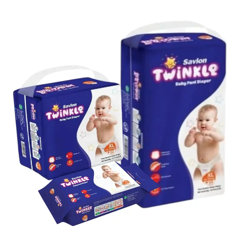 Twinkle Pant System Baby Diaper (XL Size) (12-20kg)