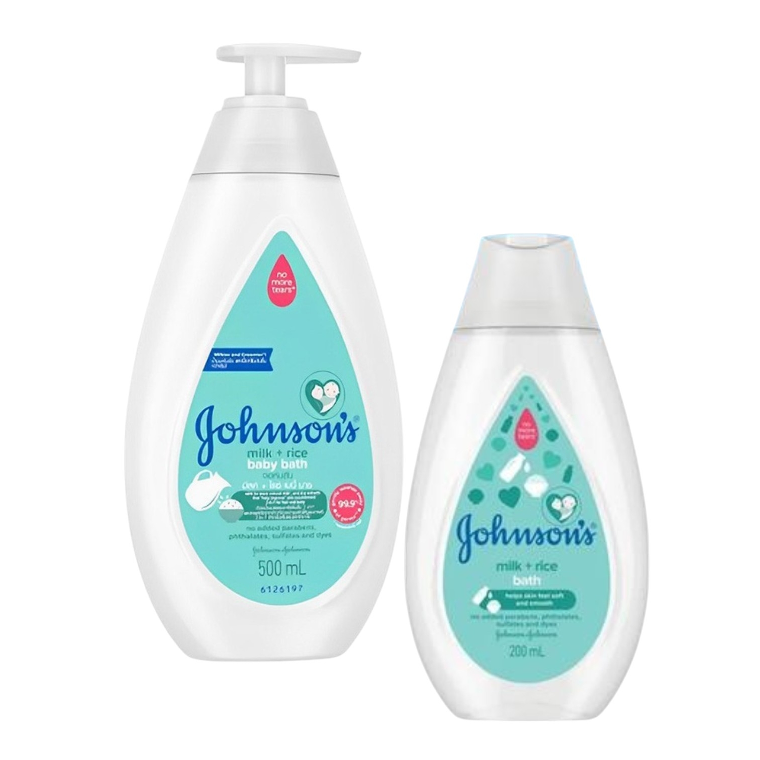 Johnson's milk+rice baby bath 