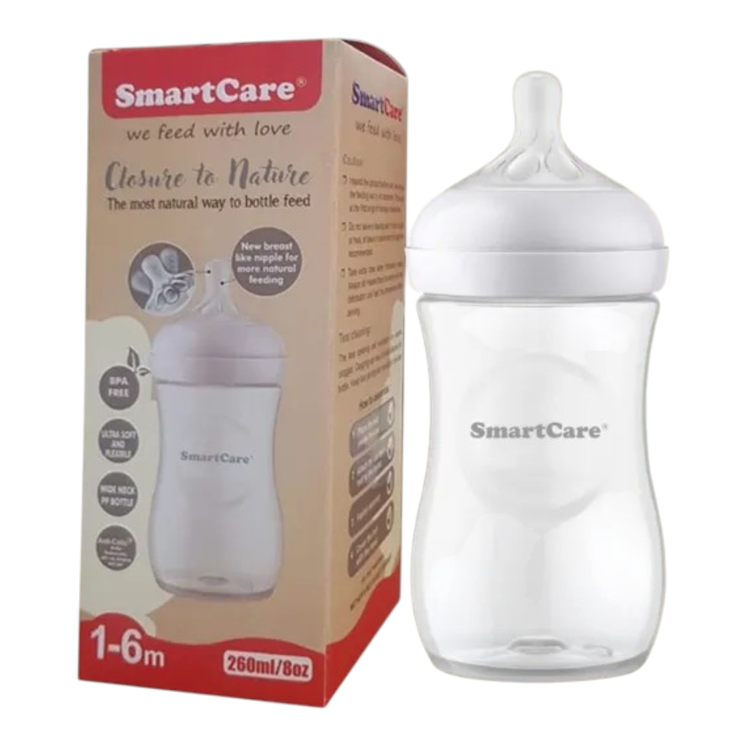 SmartCare Wide Neck Pp Baby Feeder