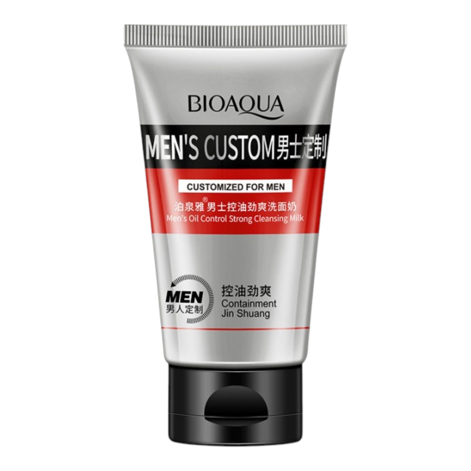 BIOAQUA Deep Cleasing Men Oil Control Strong Milk Face Cleanser