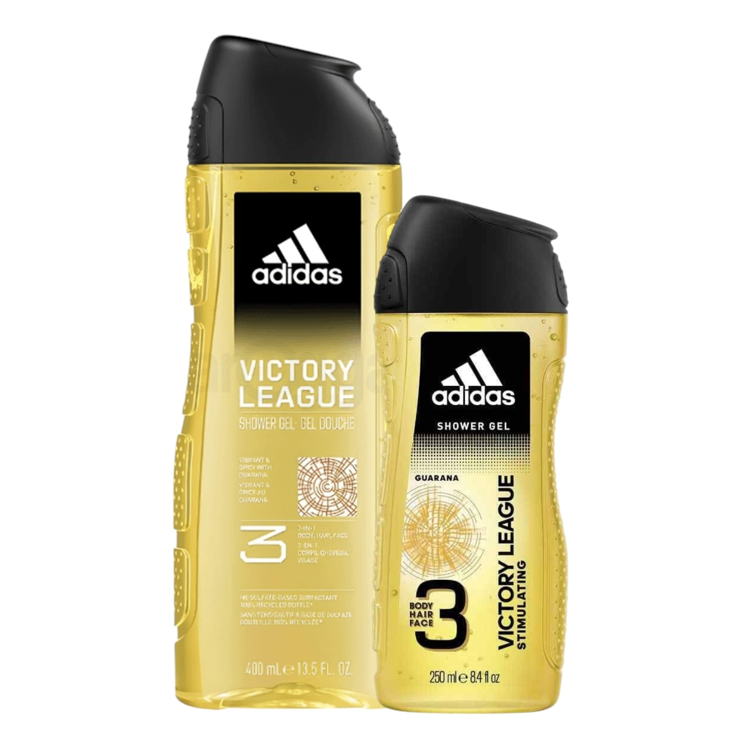 Adidas Victory League 3-in-1 Shower Gel for Body Hair and Face 