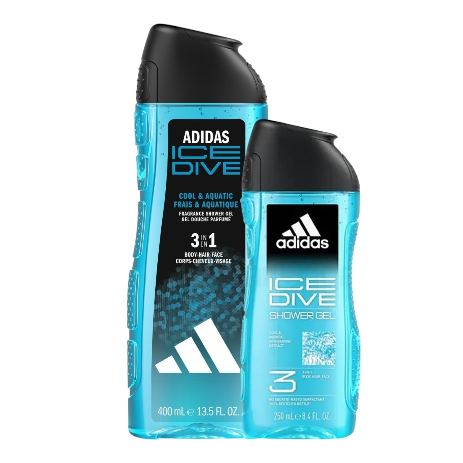 Adidas Ice Dive Men 3-in-1 Shower Gel