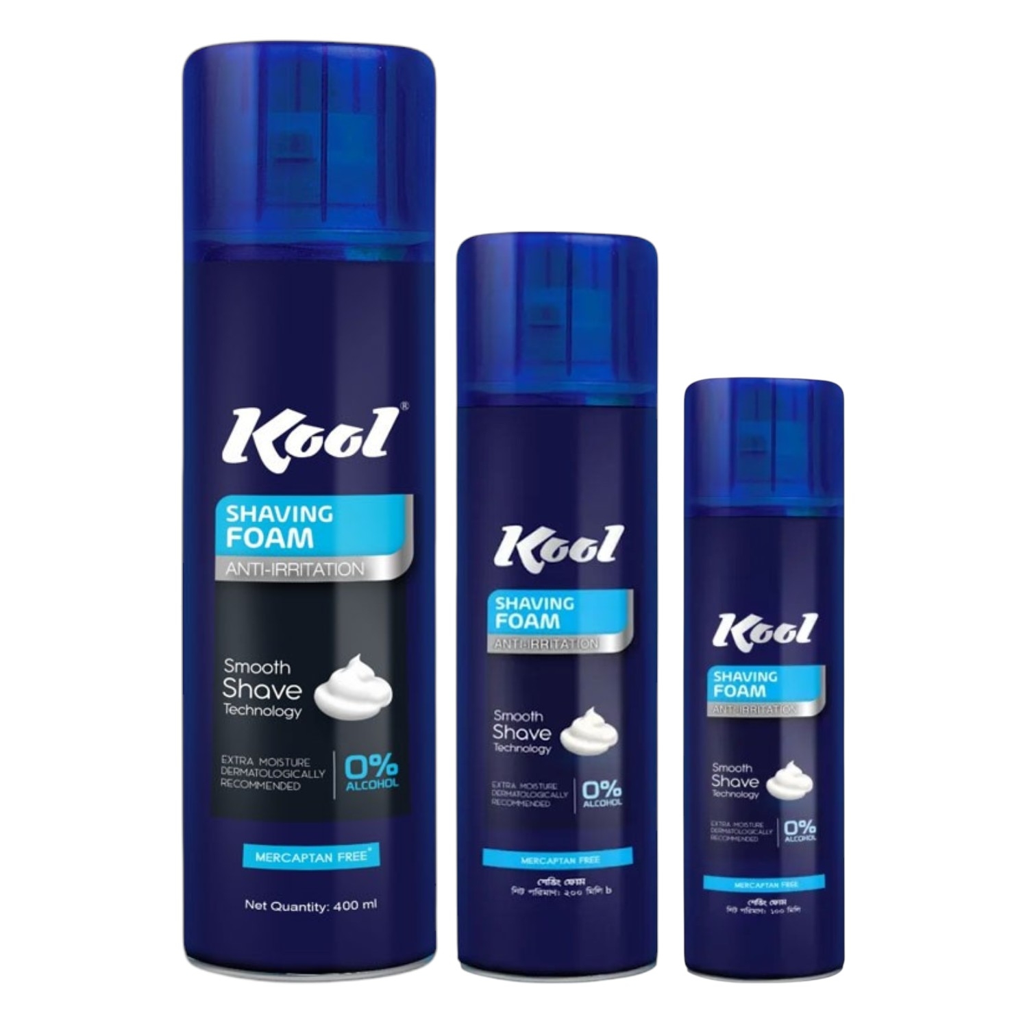Kool Shaving Foam Smooth Shave Technology