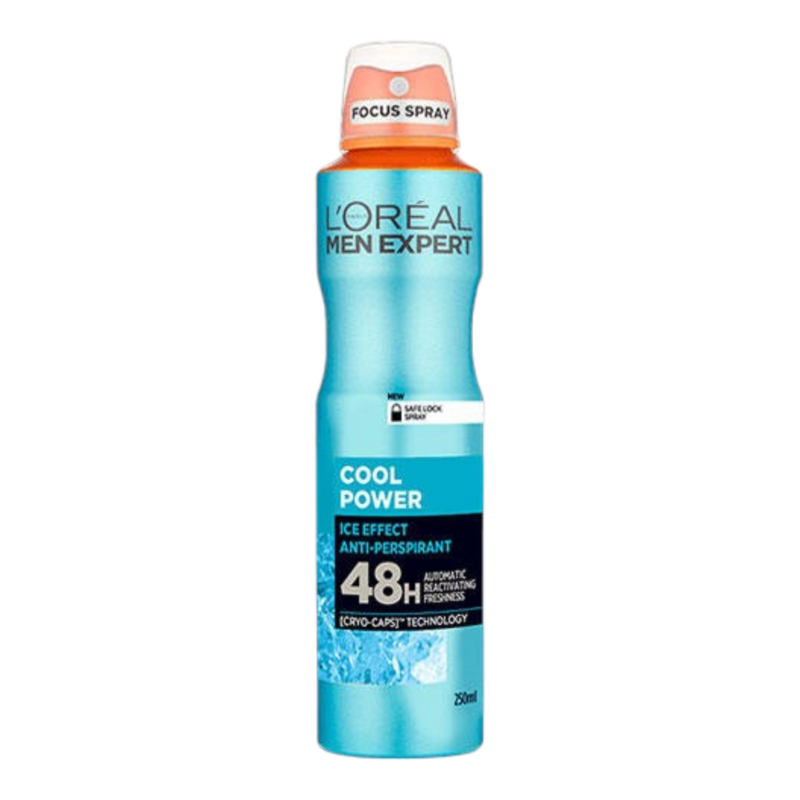 L'Oréal Men Expert Cool Power 48H Cryo-Caps Instant Cooling Body Spray