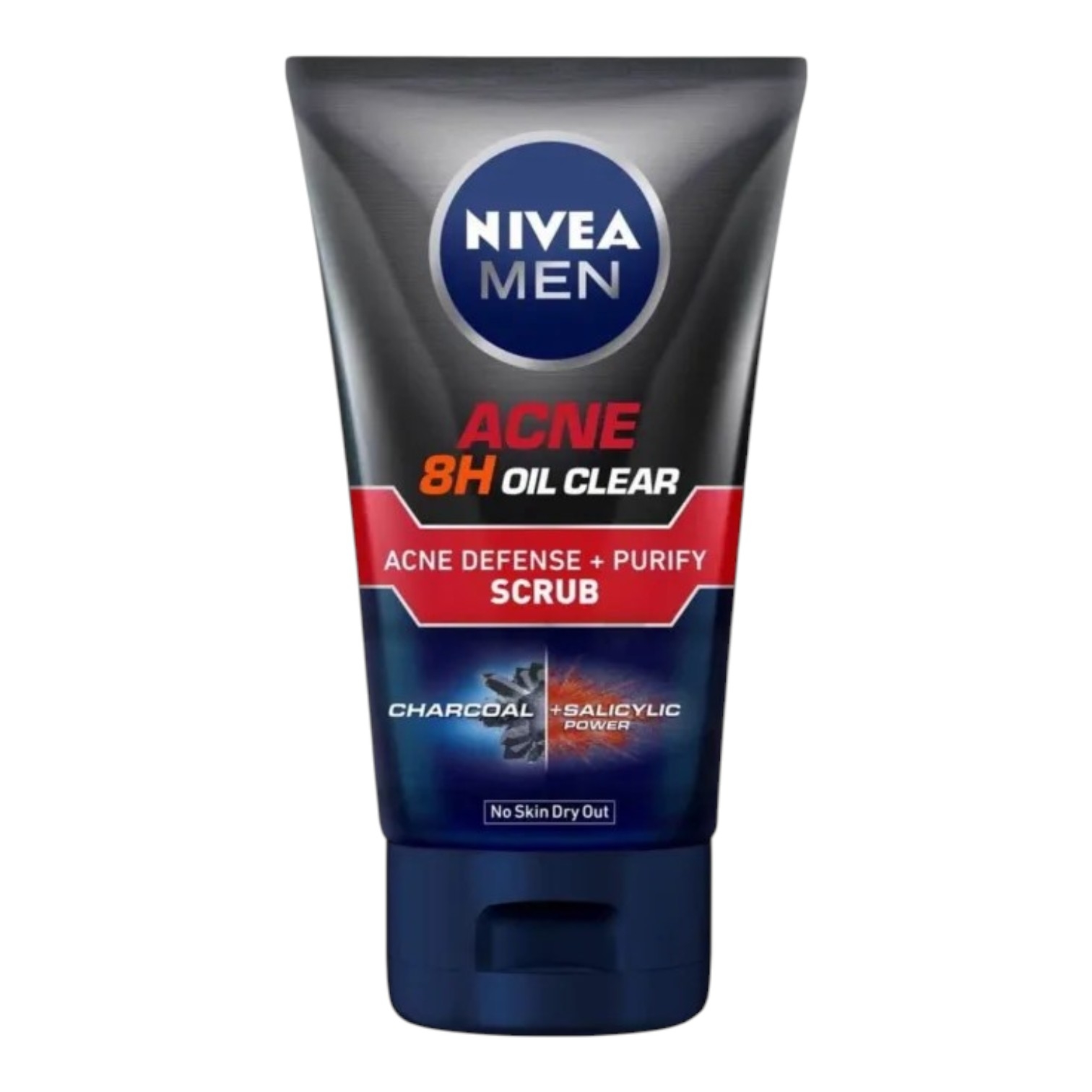 NIVEA Men Acne 8h Oil Clear - Acne Defense Purify Scrub