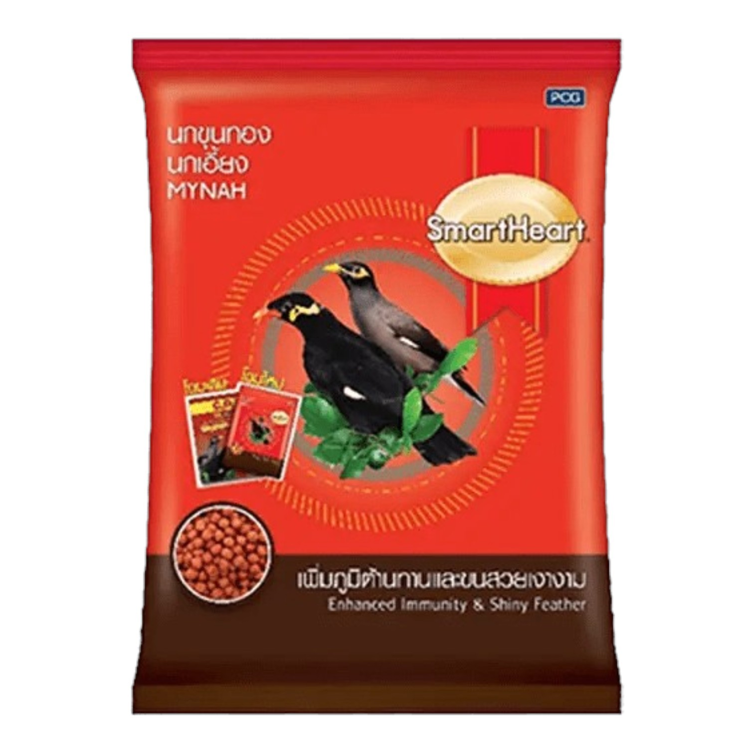 SmartHeart Mynah Bird Food - Enhanced Immunity & Shiny Feather