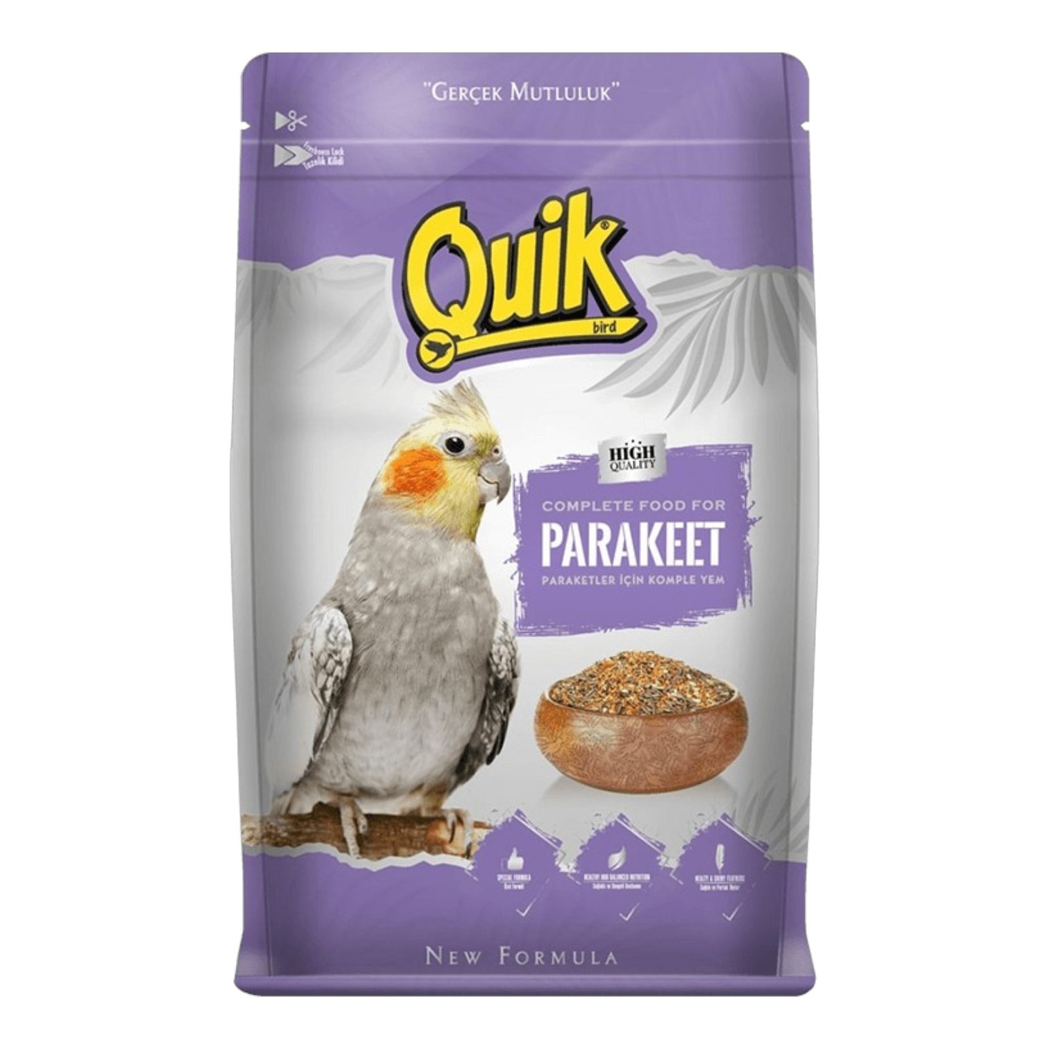 Quik Premium Parakeet Mix Pack For Lovebirds & Cockatiels