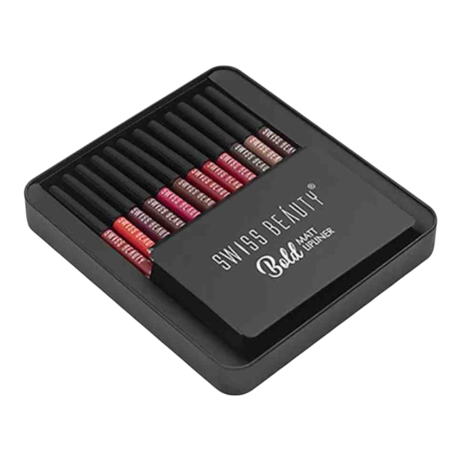 Swiss Beauty Lipliner Set Bold Matte 12 Pcs