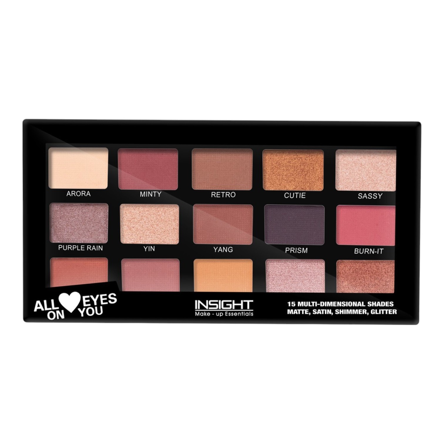 Insight All Eyes On You Eyeshadow Palette 15 Colour