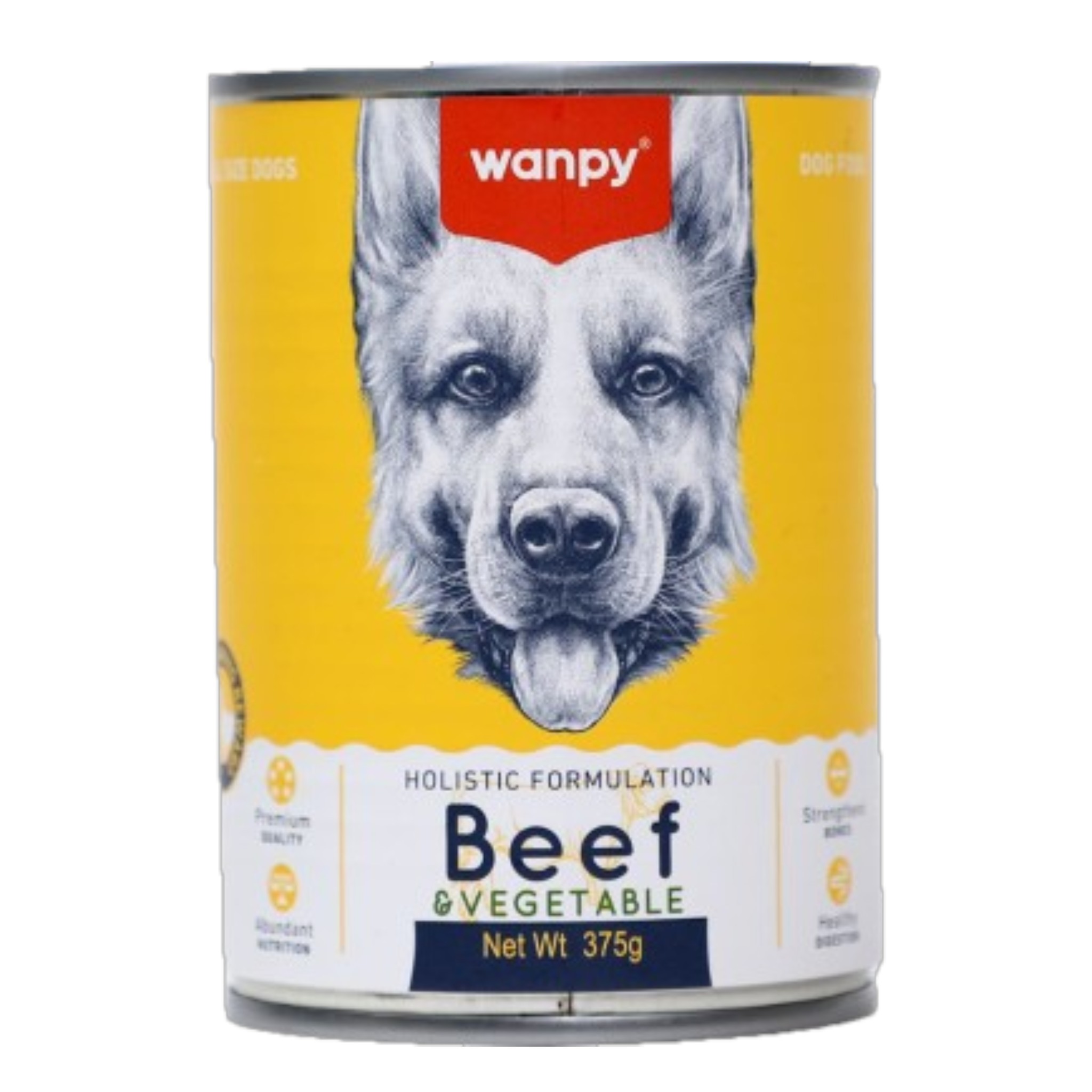 Wanpy Holistic Formulation Beef and Vegetable Dog Food