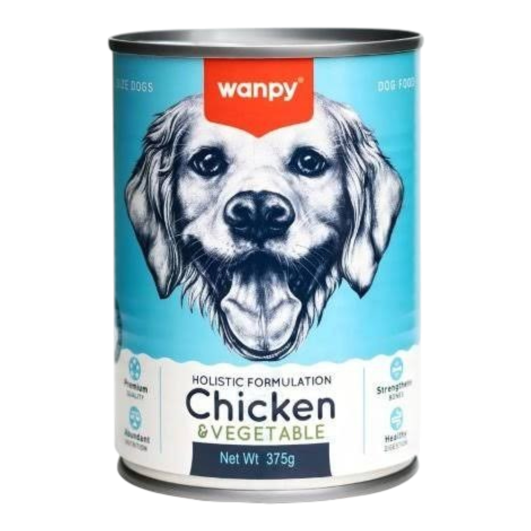 Wanpy Holistic Formulation Chicken and Vegetable Dog Food