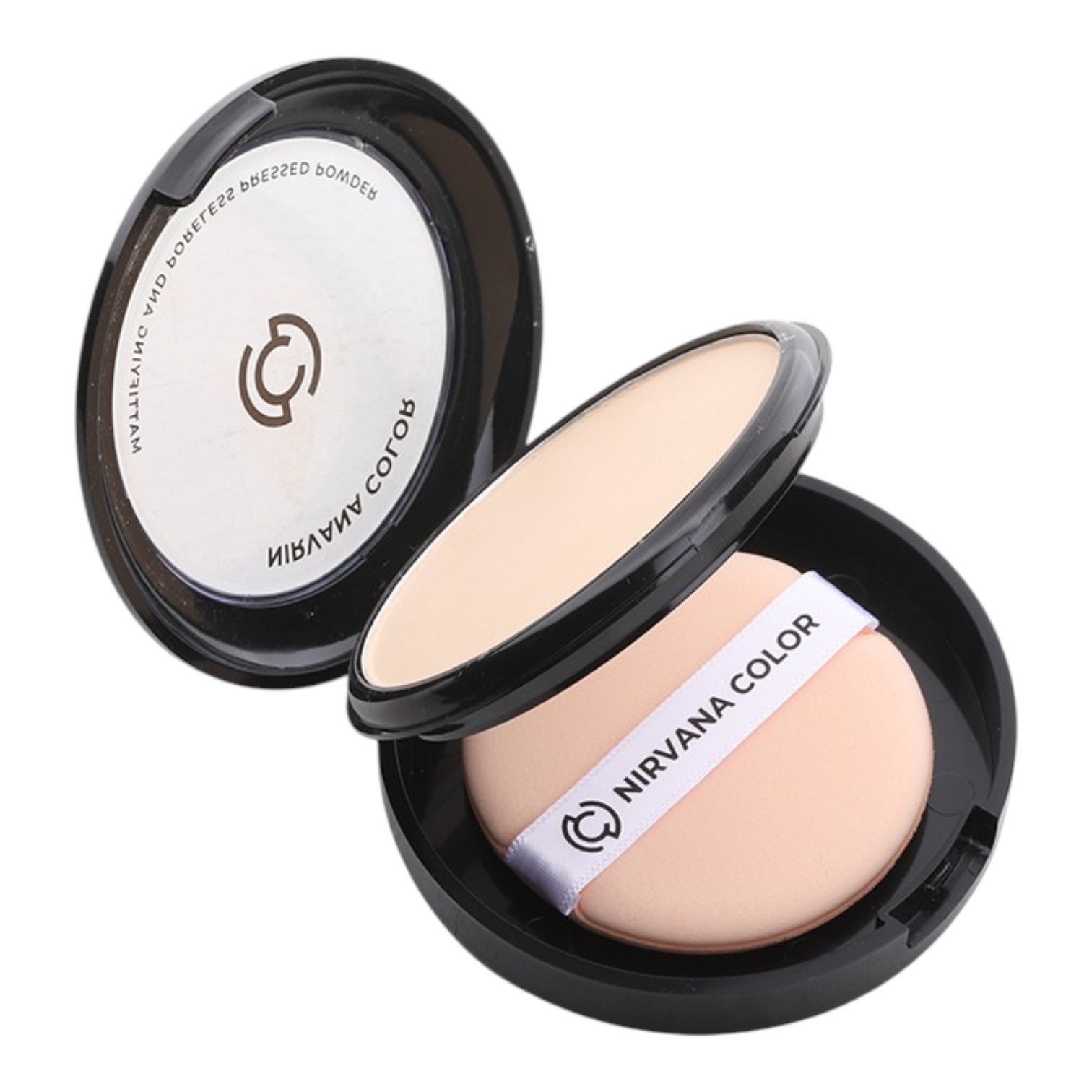 Nirvana Color Mattifying and Poreless Pressed Powder