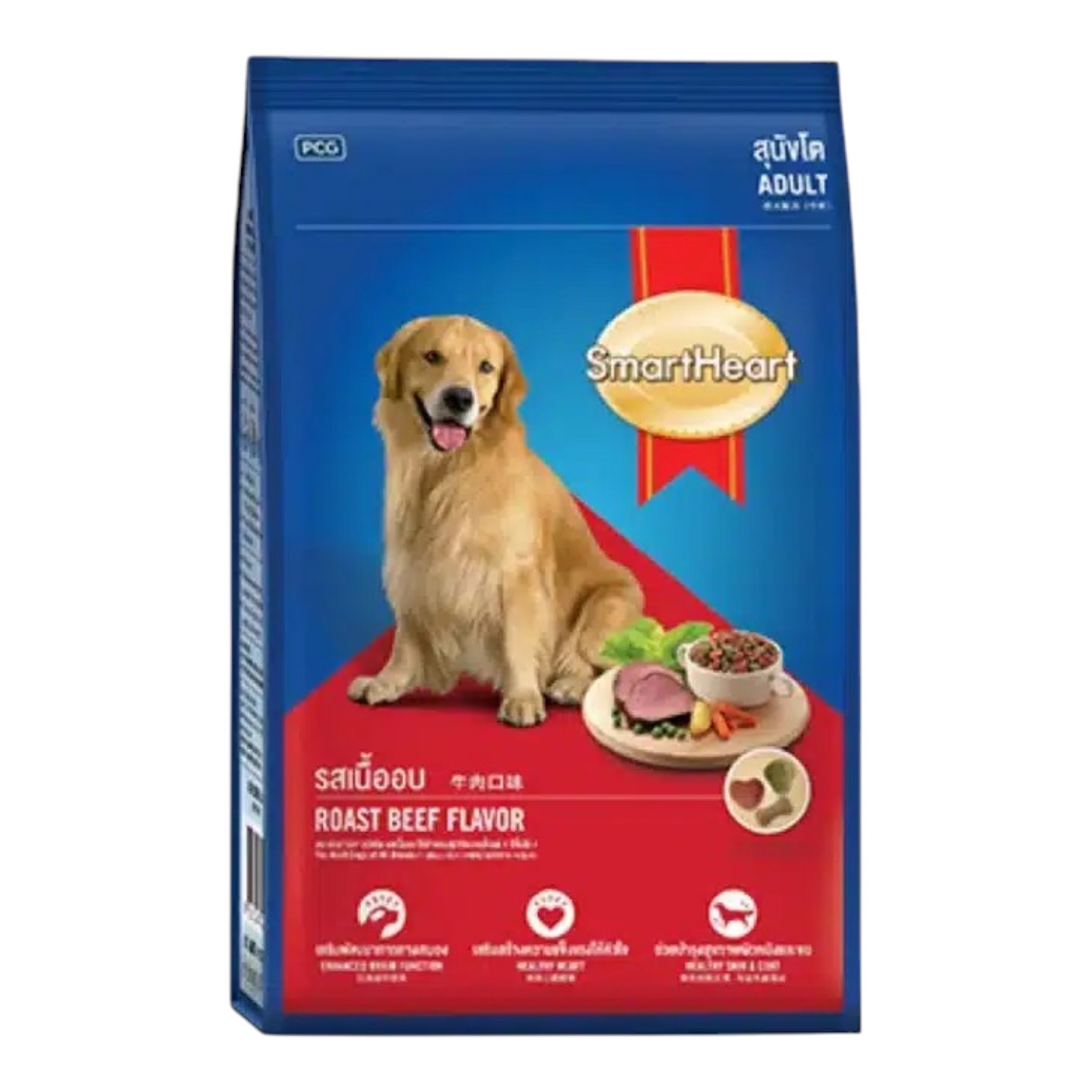 SmartHeart Adult Dog Food Roast Beef Flavor