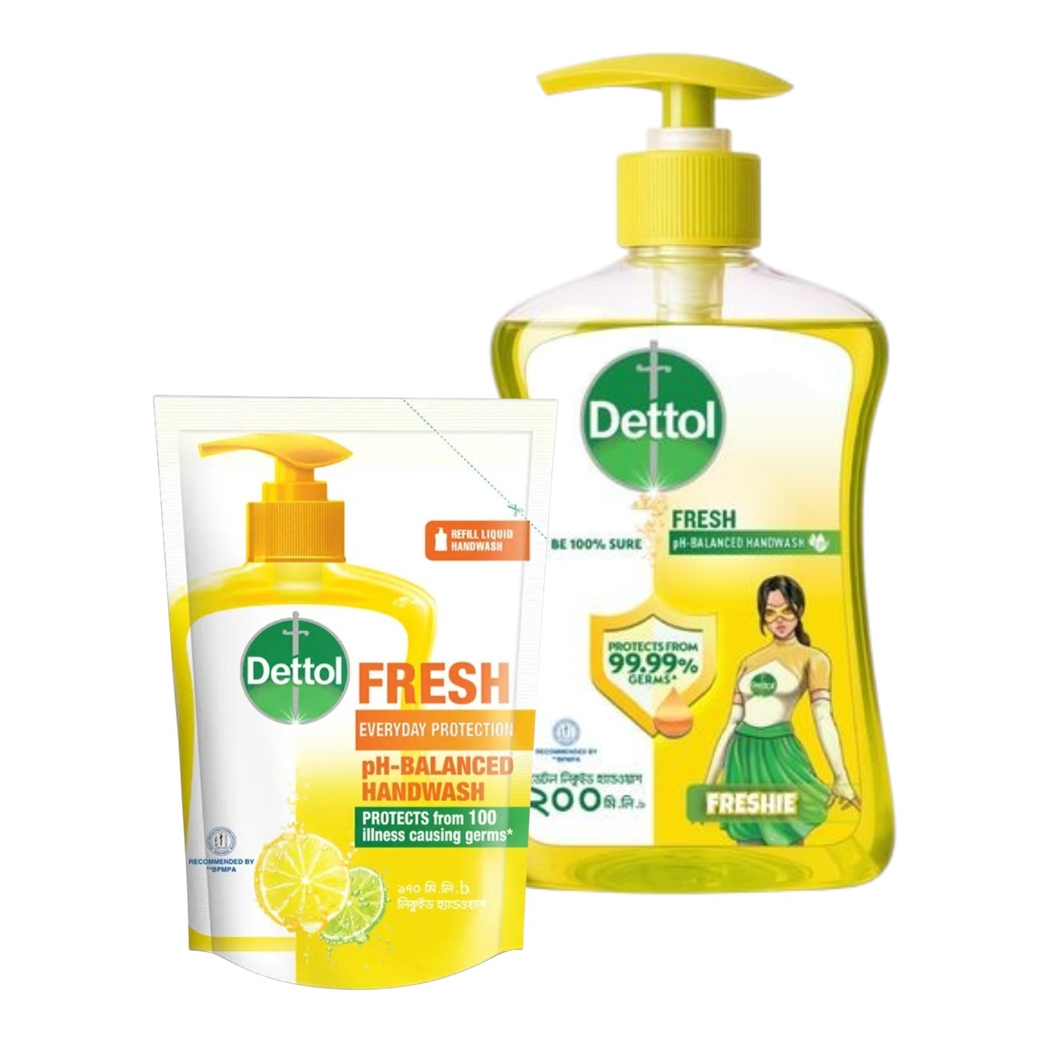 Dettol Fresh Liquid pH-Balanced Handwash 