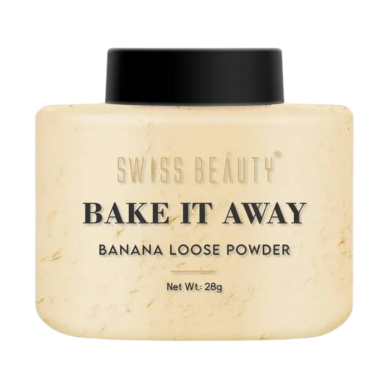 SWISS BEAUTY Bake it Away Banana Loose Powder
