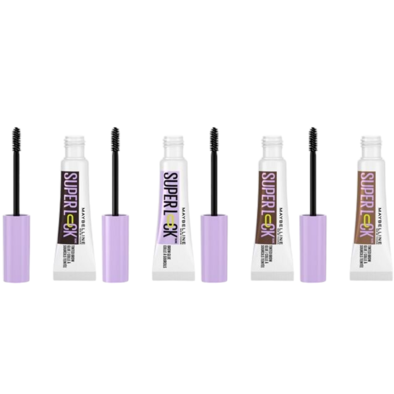 Maybelline New York Super Lock Brow Glue Clear & Tinted Eyebrow Gel