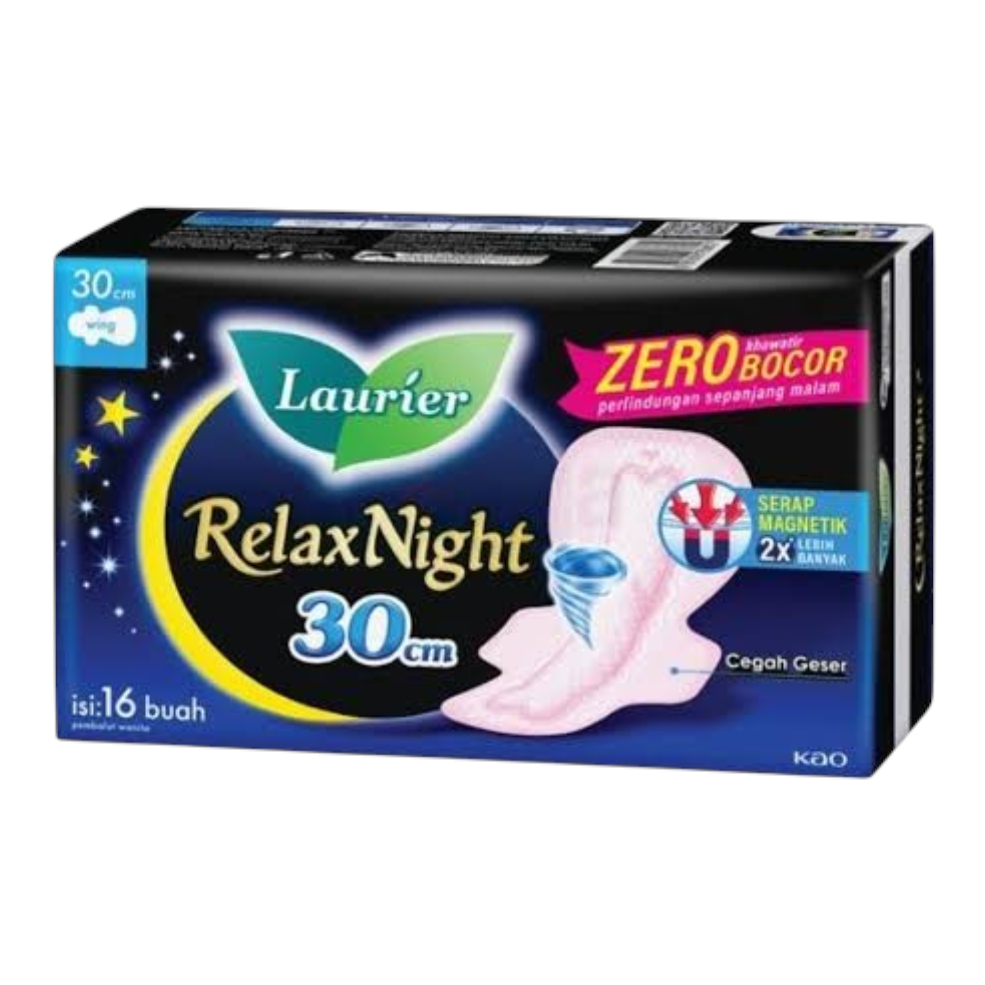 Laurier Relax Night Sanitary Napkins 30cm