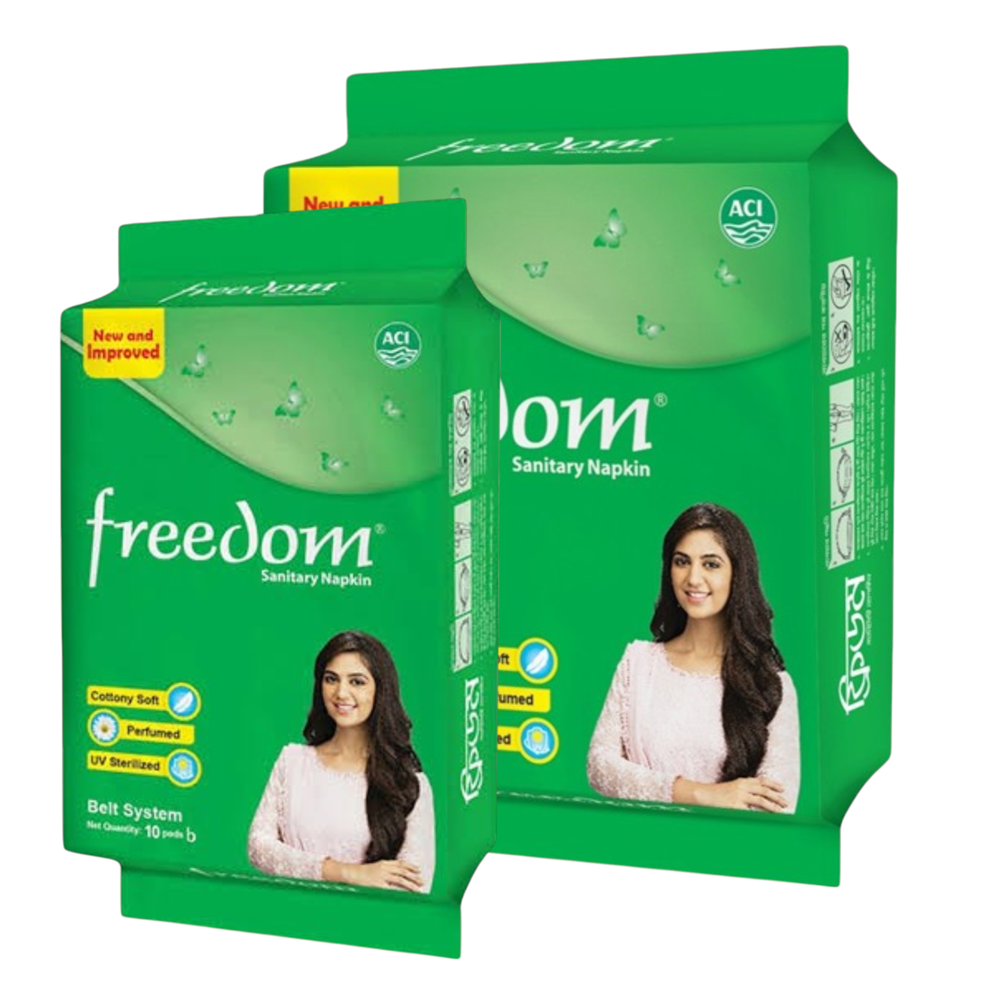 Freedom Sanitary Napkin Belt System