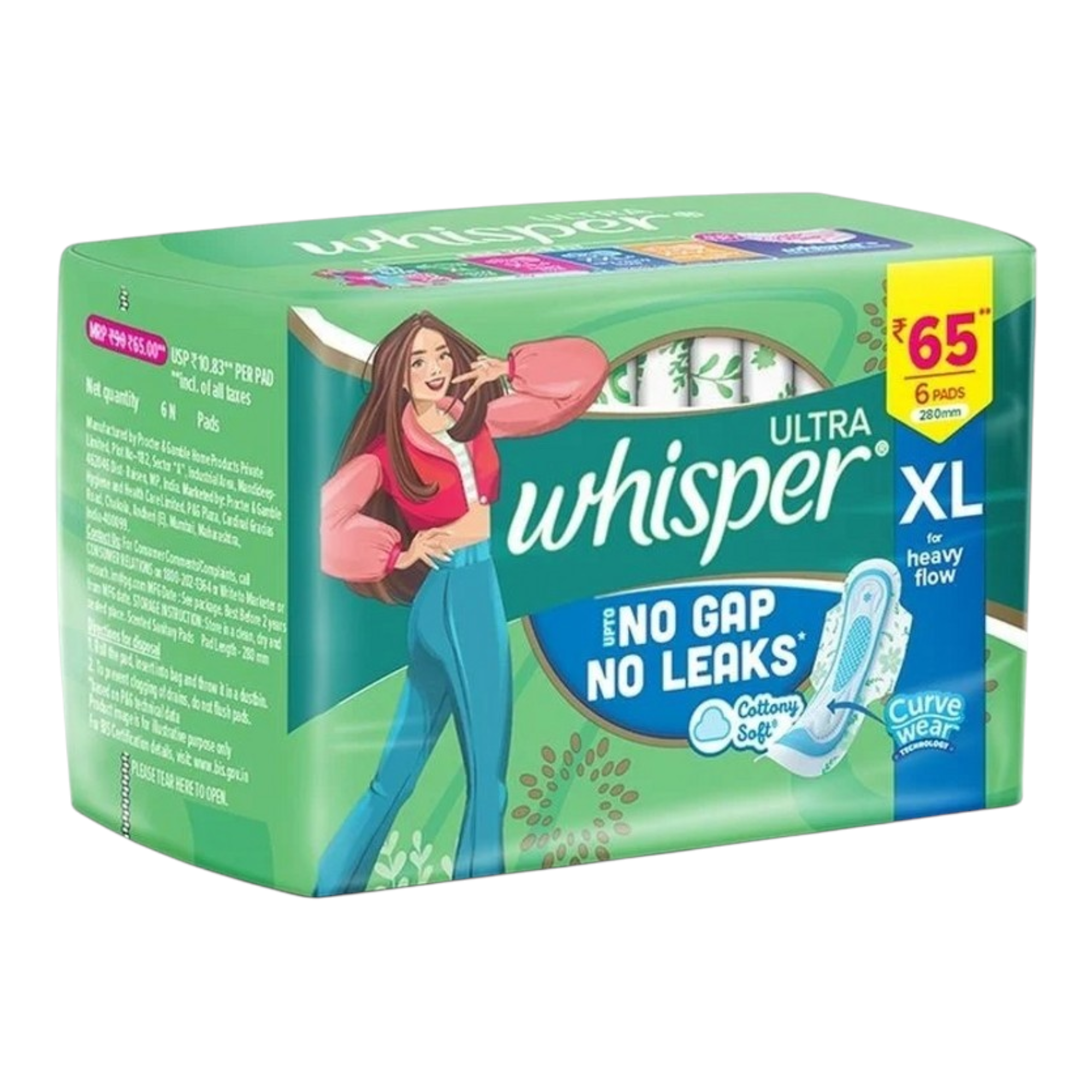 Whisper Ultra XL Cottony Soft (280mm)