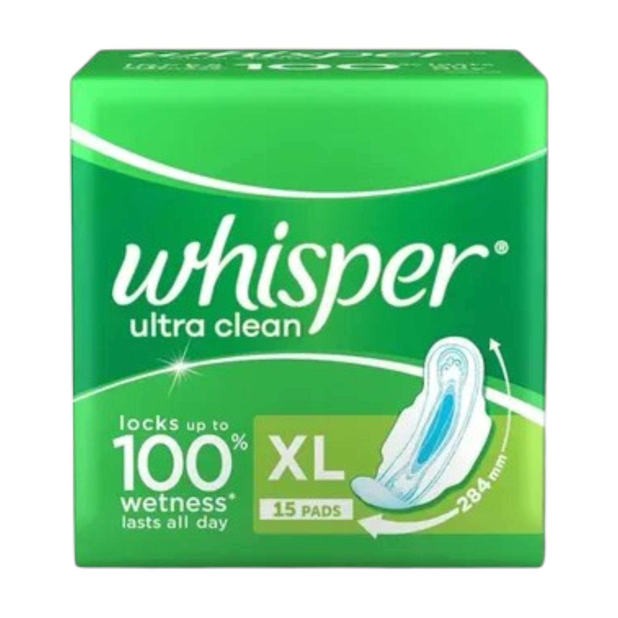 Whisper Ultra Clean Sanitary Napkin (284mm)